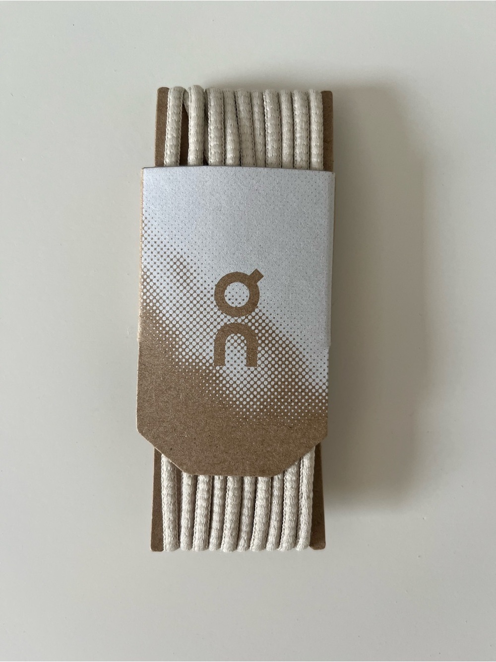 On Cloud Cream Shoelaces - 53 Inches Long (New)